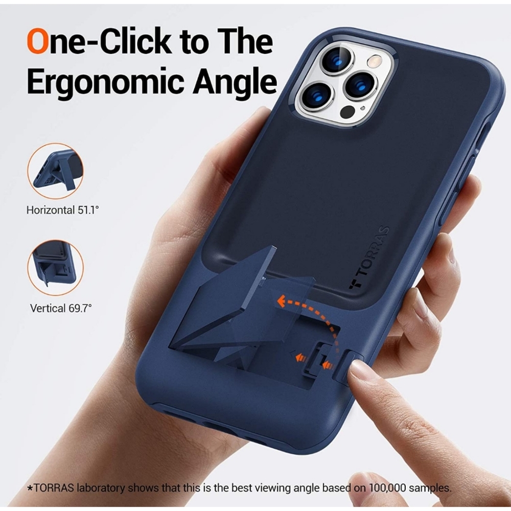 TORRAS Case Compatible For Iphone 12/12 Pro. - Picture 3 of 12
